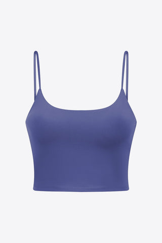 Millennia Feel Like Skin Scoop Neck Sports Cami